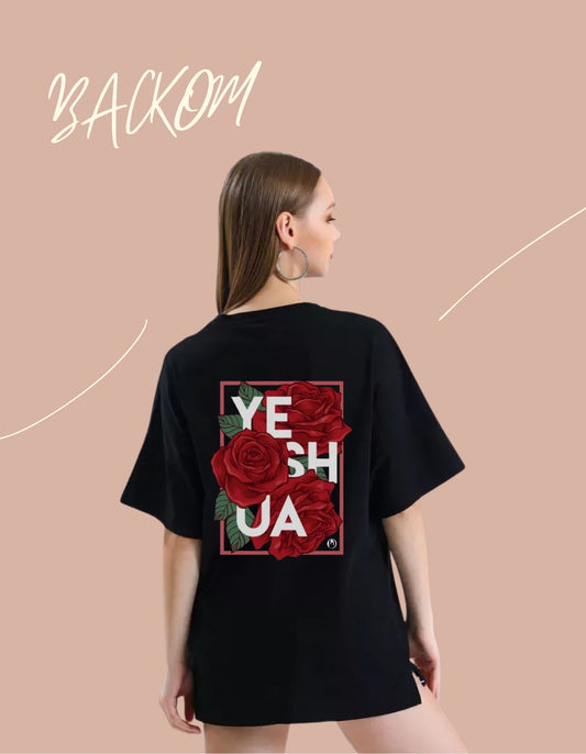 Yeshua Rose Oversized Graphic Tee
